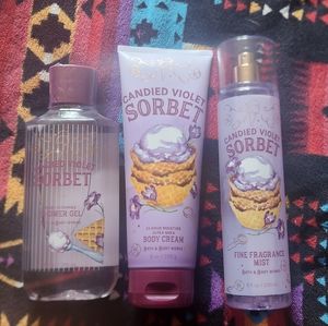 B&BW Set, Candied Violet Sorbet